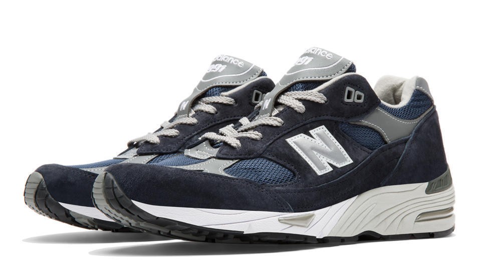 new balance 991 blu navy