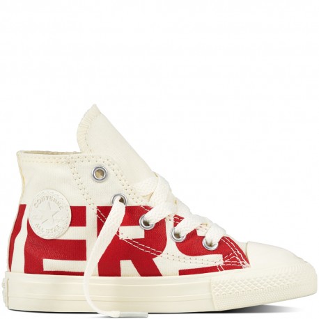 converse bambino rosso