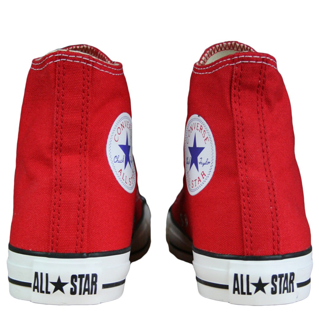 converse hi donna rosso