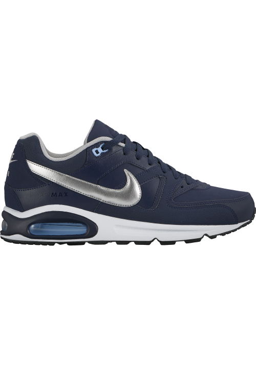 silver nike blu