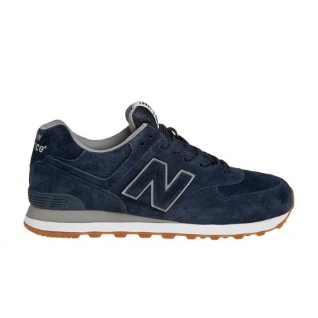 new balance 574 blu