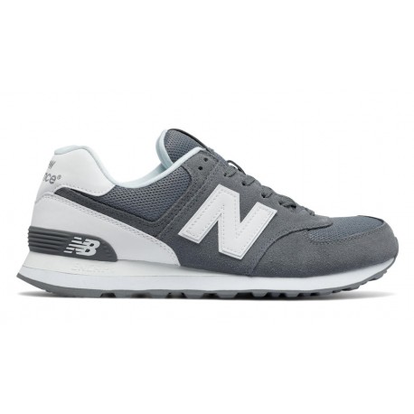 new balance 574 grigio