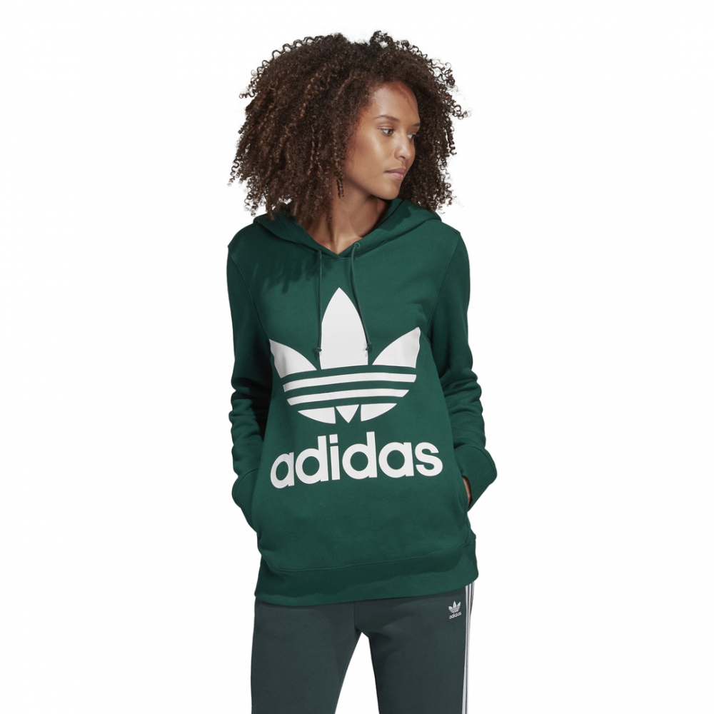 felpa adidas trefoil donna