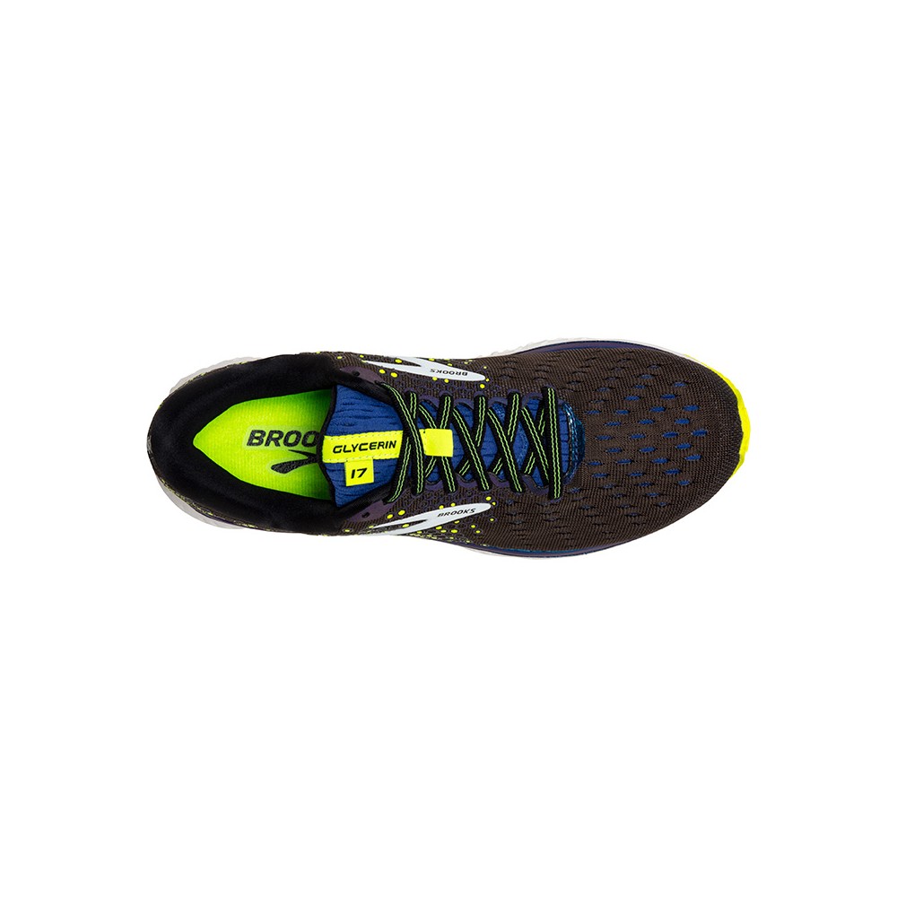 brooks glycerin 17 uomo nero