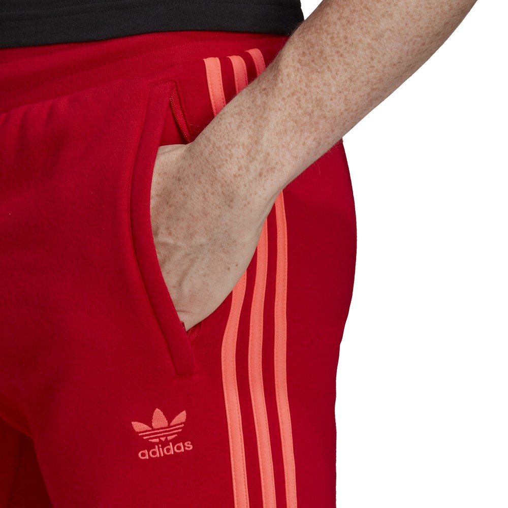 adidas pantaloni uomo rosse