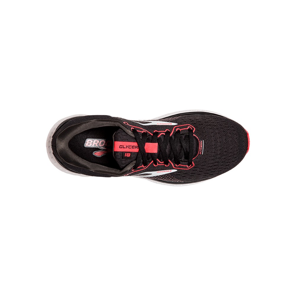 brooks glycerin 18 donna nero