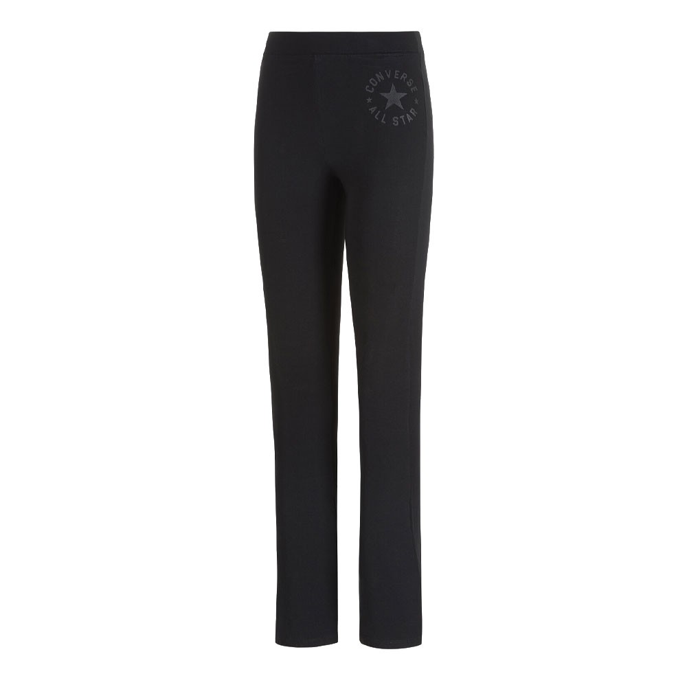 SportShock Converse Pantaloni A Zampa Logo Nero Donna ...